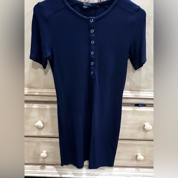 French Connection Ribbed Bodycon dress - Picture 4 of 5